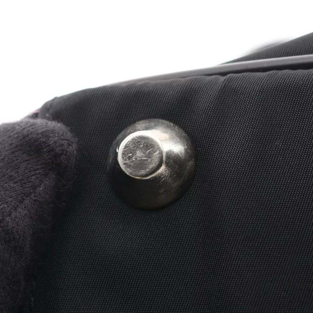 Prada VIAGGIO Leather Boston Bag Black - Picture 6 of 10